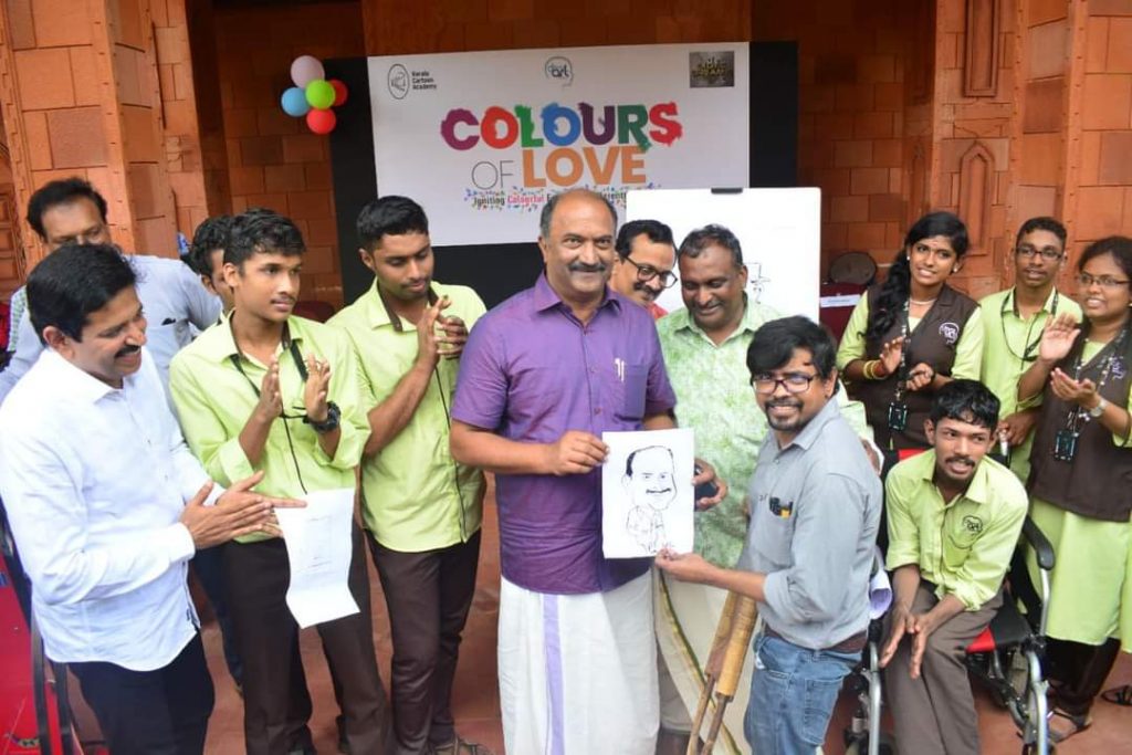 ഭിന്നശേഷി കുട്ടികളുടെ “കളേഴ്സ് ഓഫ് ലൗ ” സമാപിച്ചു