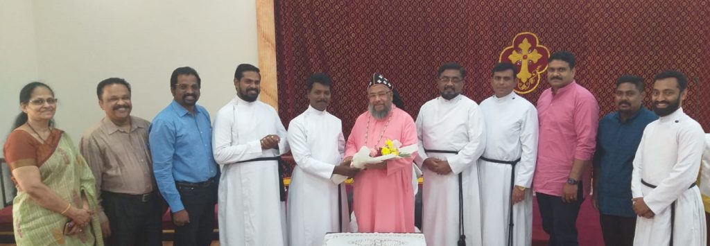 റൈറ്റ്. റവ. എബ്രഹാം മാർ പൗലോസ് എപ്പിസ്കോപ്പ തിരുമേനിക്ക് കെ. സി. ഇ. സി സ്വീകരണവും അനുമോദനവും നല്കി