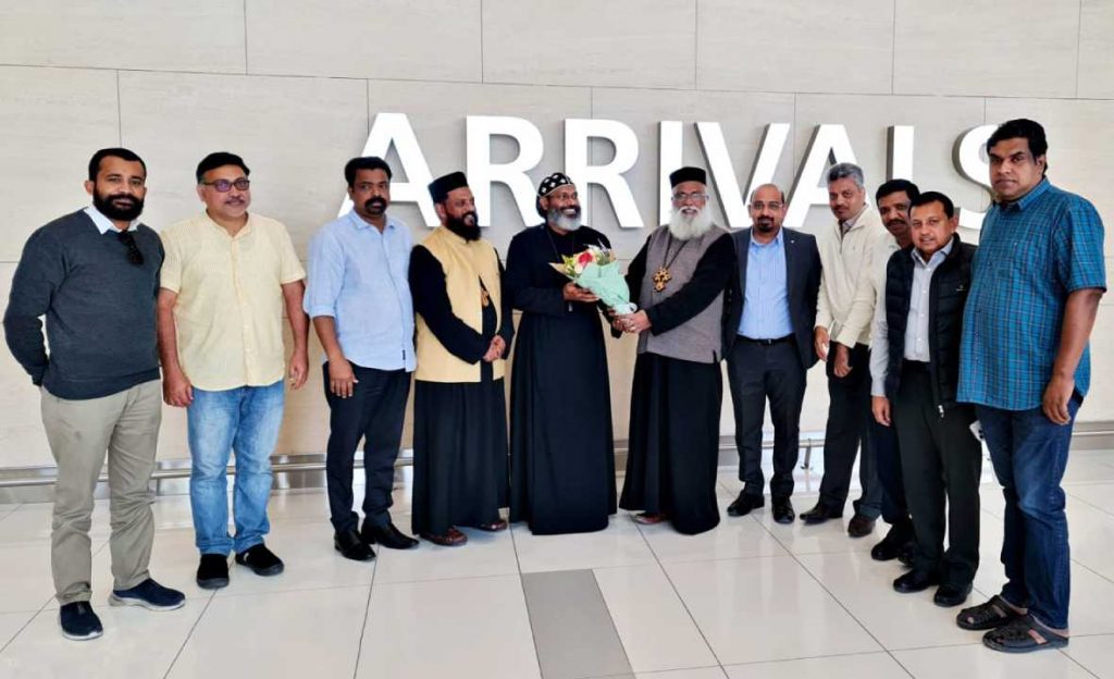 റവ. അഡ്വ തോമസ് പോൾ റമ്പാനെ സ്വീകരിച്ചു