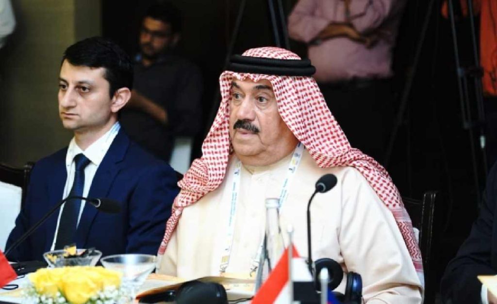 ഇന്ത്യയിലെ ബഹ്റൈൻ അംബാസഡർ എസ്സിഒ അന്താരാഷ്ട്ര സമ്മേളനത്തിൽ പങ്കെടുത്തു