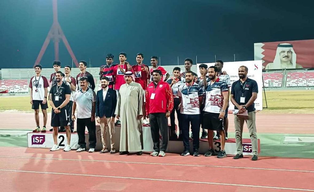 ബഹ്റൈൻ അത്ലറ്റിക് മീറ്റിൽ ഇന്ത്യൻ സ്കൂളിന് ഓവറോൾ ചാമ്പ്യൻഷിപ്പ്
