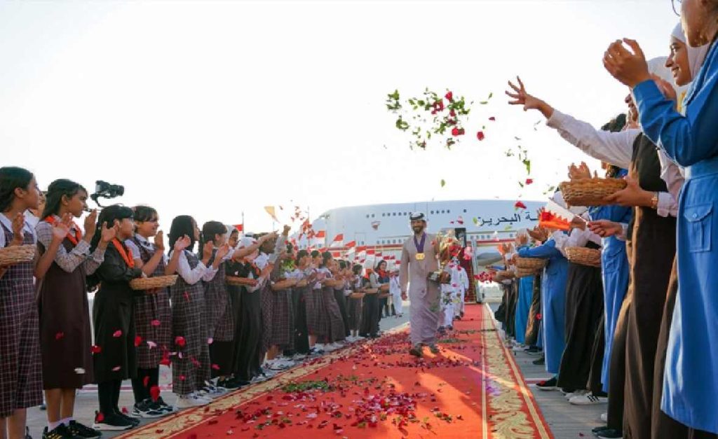 ലോക എൻഡുറൻസ് ചാമ്പ്യൻ ഷെയ്ഖ് നാസറിന് രാജകീയ സ്വീകരണം