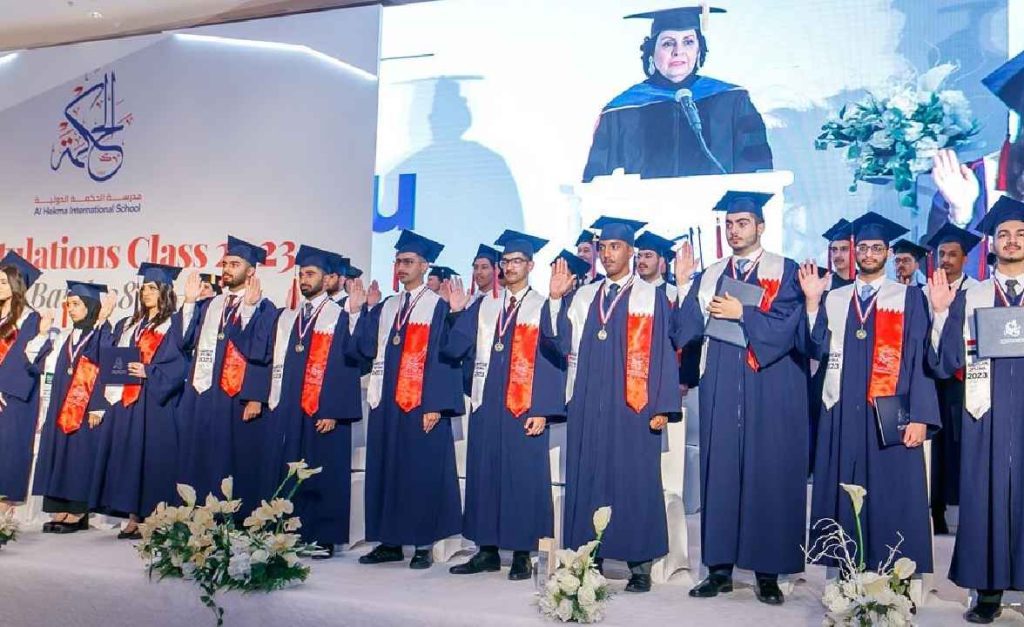 അൽ ഹെക്മ ഇന്റർനാഷണൽ സ്കൂൾ ബിരുദദാന ചടങ്ങ് നടന്നു