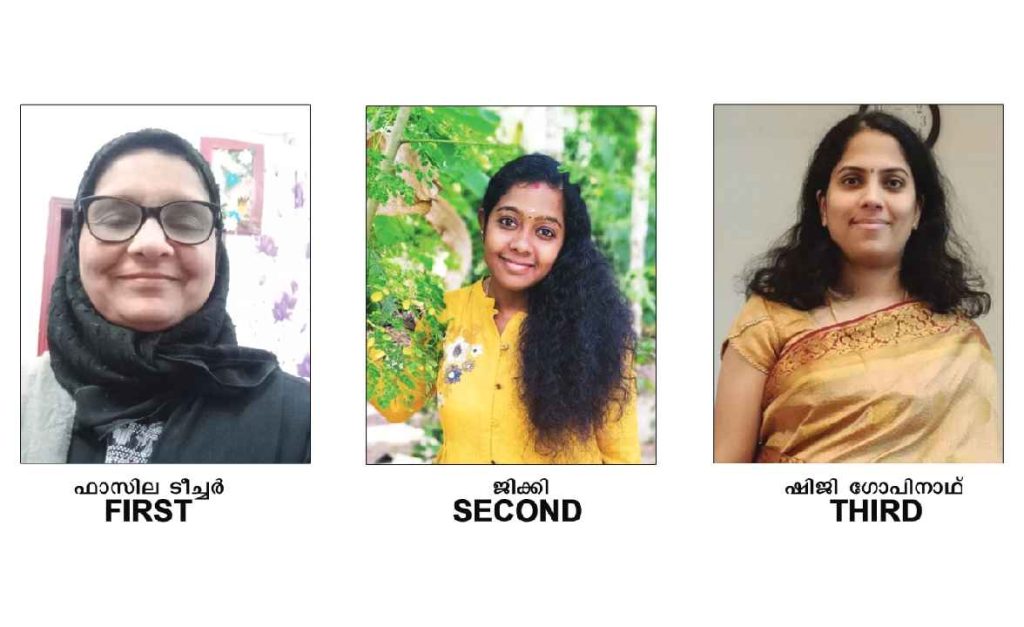 ഉപന്യാസ മത്സര വിജയികളെ പ്രഖ്യാപിച്ചു