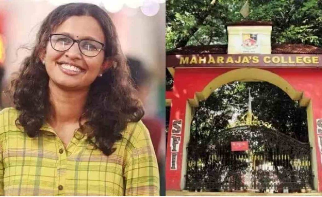 കെ.വിദ്യയുടെ വ്യാജ രേഖ; മഹാരാജാസ് കോളേജിൽ പോലീസിന്റെ തെളിവെടുപ്പ്