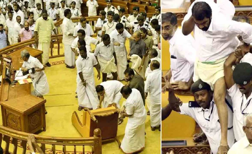 നിയമസഭാ കയ്യാങ്കളി കേസ്: പുനരന്വേഷണം വേണമെന്ന ഹർജി പിൻവലിച്ച് മുൻ എംഎല്എമാർ