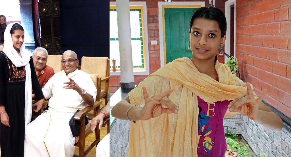 കഥകളി ചിത്രങ്ങളില് കണ്ണുടക്കി .കലാമണ്ഡലത്തിന്റെ പടവുകള് കയറി ചരിത്രം കുറിക്കാന് സാബ്രി.