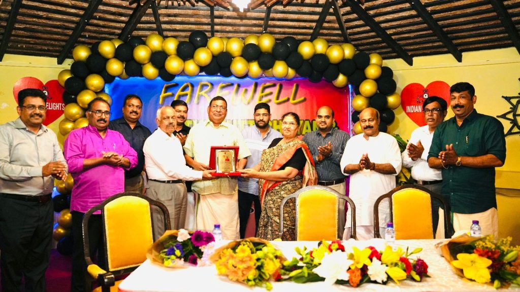 ജോർജ് മാത്യുവിനും, സഹധർമണി അന്നമ്മ ജോർജിനും യാത്രയപ്പ് നൽകി