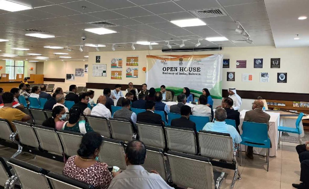 ഇന്ത്യൻ എംബസി ഓപൺ ഹൗസ്:  EoIBh കണക്ട് ആപ്പ് ഡൗൺലോഡ് ചെയ്യണമെന്ന് നിയുക്ത അംബാസഡർ