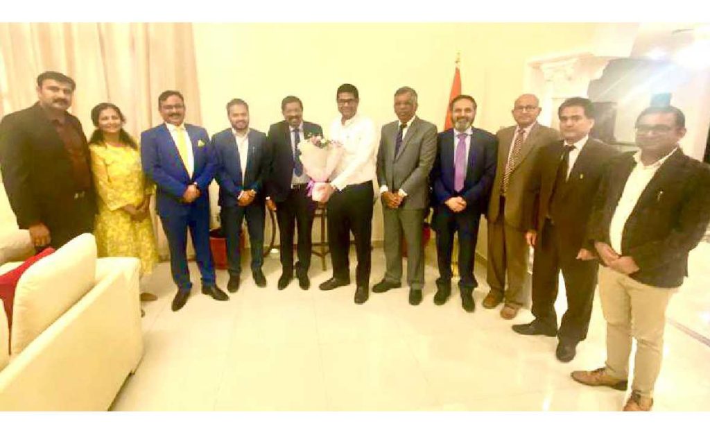 ബഹ്റൈനിലെ ഇന്ത്യൻ അംബാസഡറെ സ്വാഗതം ചെയ്ത് ഐസിആർഎഫ്