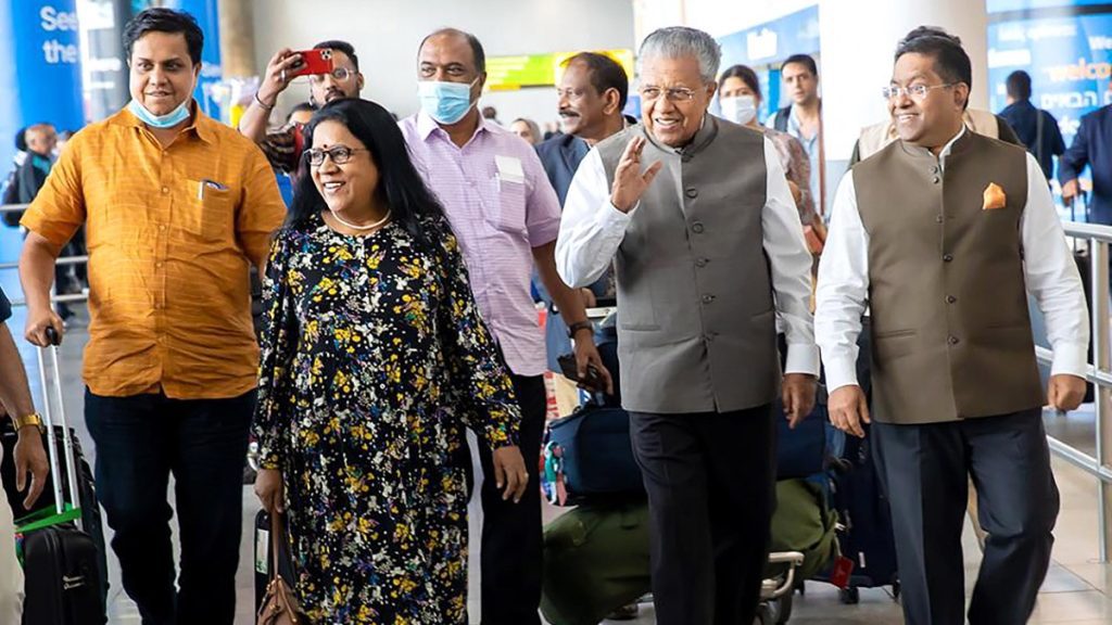 സൗദി യാത്രക്ക് കേന്ദ്രത്തോട് അനുമതി തേടി മുഖ്യമന്ത്രിയും മന്ത്രിമാരും