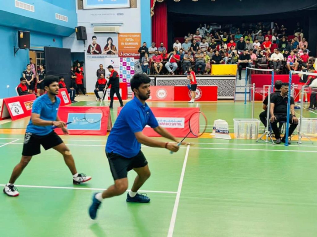ബഹ്റൈൻ ഇന്റർനാഷണൽ ബാഡ്മിന്റൺ ടൂർണമെന്റ് : ഗ്രാൻഡ് ഫിനാലെ നവംബർ 19 ന്