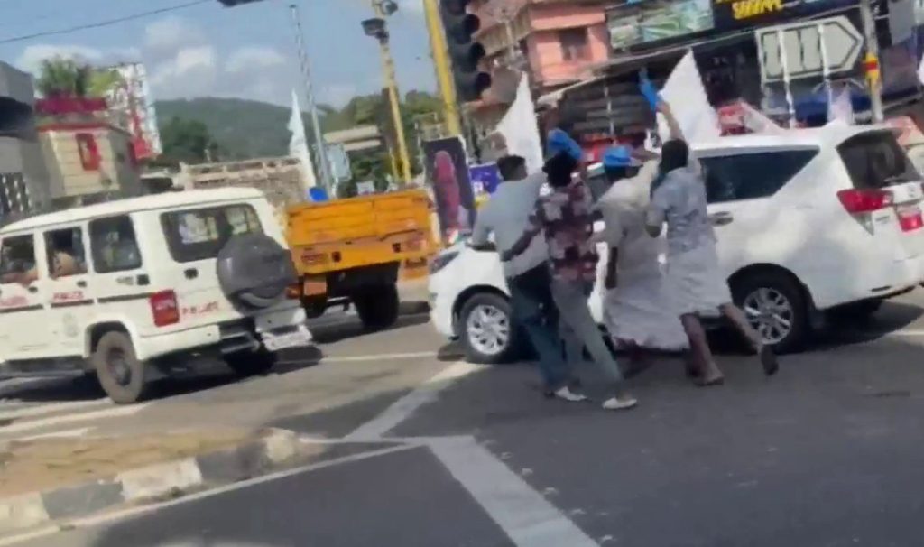 മന്ത്രി ബിന്ദുവിനെതിരെ കെഎസ്യു പ്രതിഷേധം