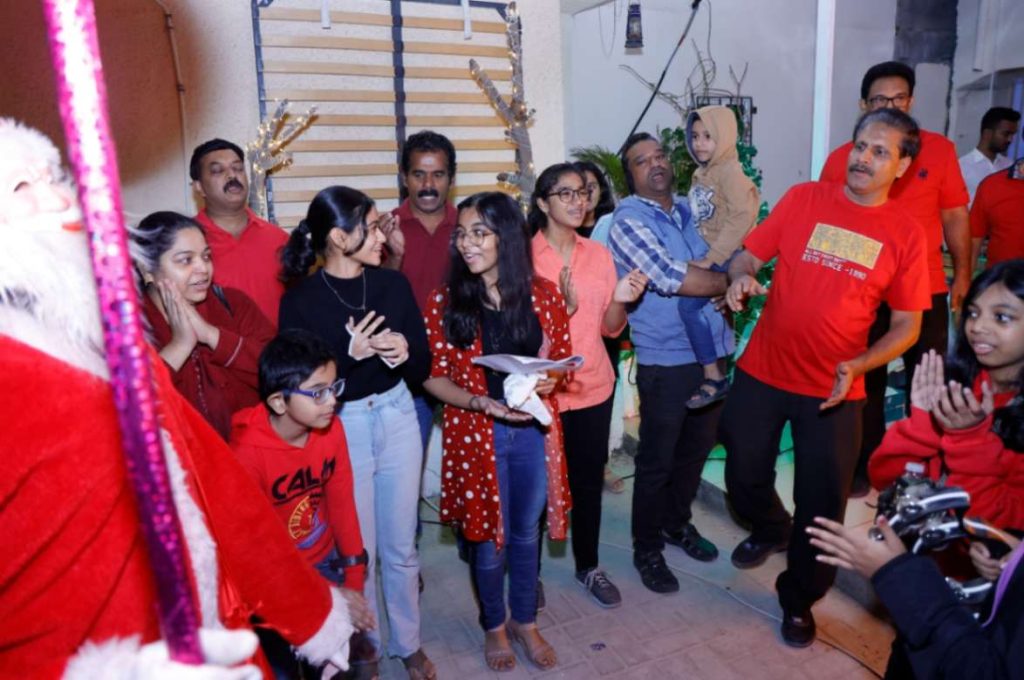 ബഹ്റൈൻ കാനൂഗാർഡൻ നിവാസികൾ ക്രിസ്തുമസ് ആഘോഷിച്ചു
