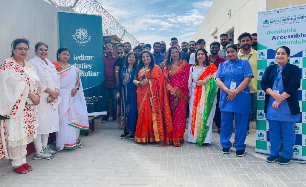 ഇന്ത്യൻ ലേഡീസ് അസോയേഷന്റെ വർക്കേഴ്സ് വെൽഫെയർ സബ് കമ്മിറ്റി സൗജന്യ മെഡിക്കൽ ക്യാമ്പ് സംഘടിപ്പിച്ചു