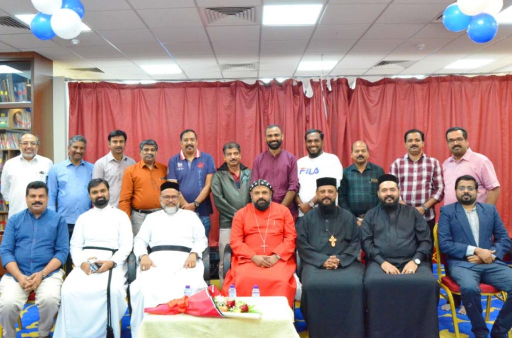 മാർ അലക്സാന്ത്രിയോസ് മെത്രാപ്പോലീത്തായിക്ക് കെ.സി.ഇ.സി സ്വീകരണം നല്കി