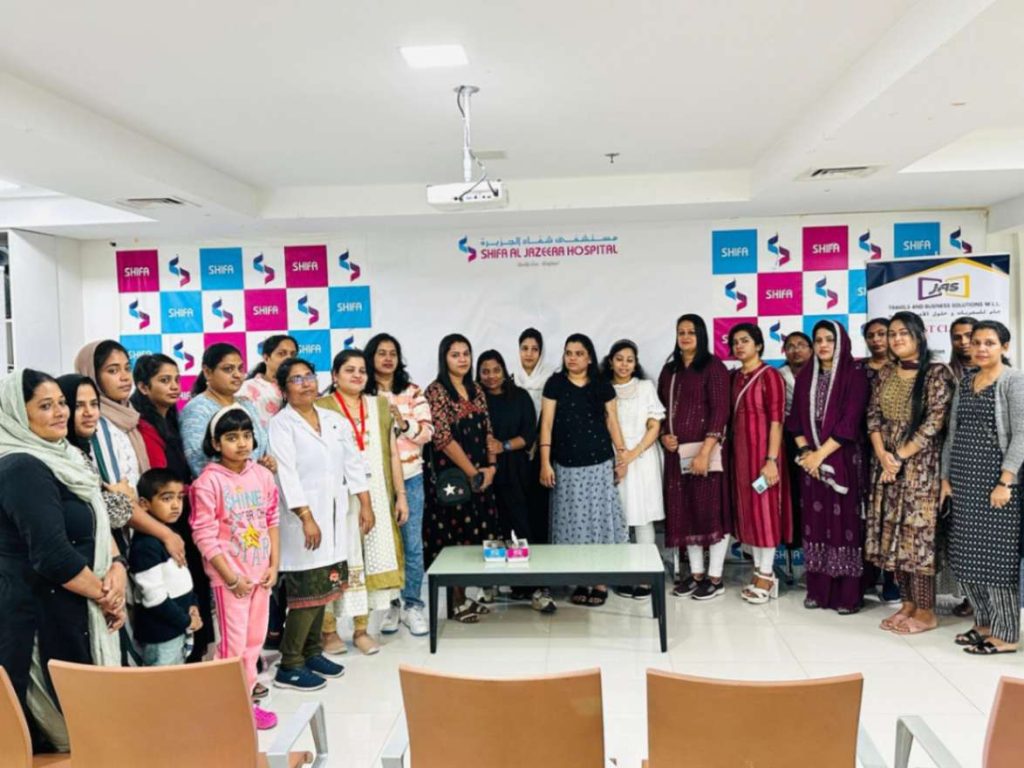 ഗുദൈബിയ കൂട്ടം – ഷിഫ അൽ ജസീറ ഹോസ്പിറ്റലും ചേർന്ന് മെഡിക്കൽ ക്യാമ്പ് സംഘടിപ്പിച്ചു