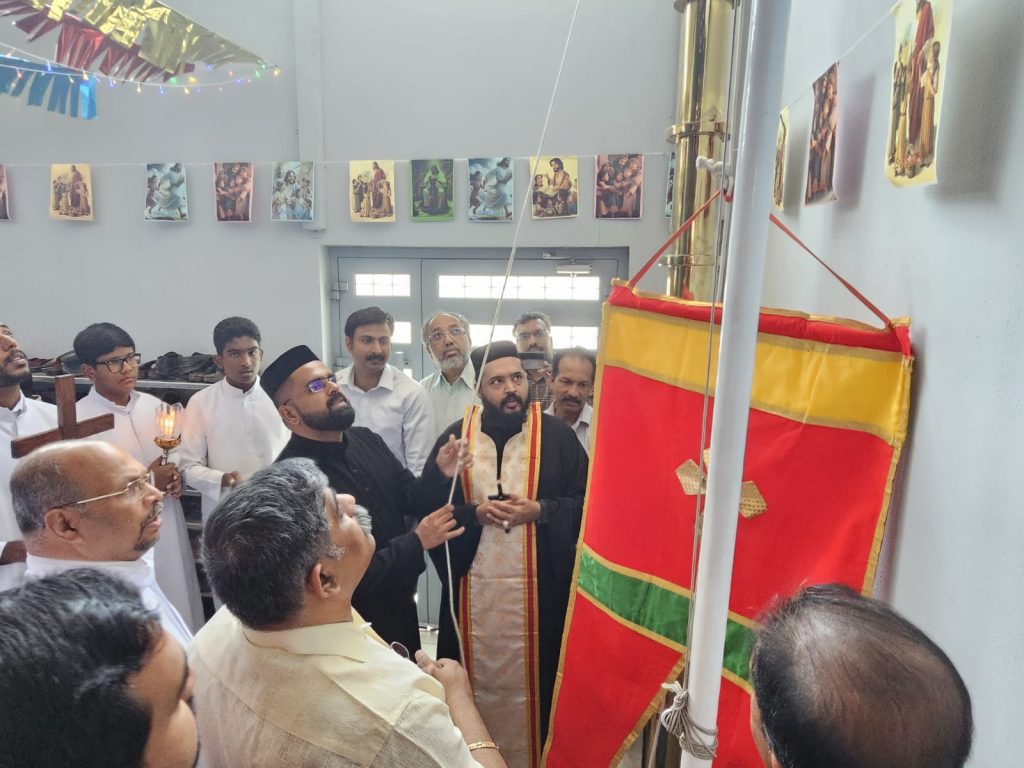 ബഹ്റൈൻ സെന്റ് പീറ്റേഴ്സ് യാക്കോബായ സുറിയാനി പള്ളിയിൽ ഇടവക പെരുന്നാളിന് കൊടിയേറി