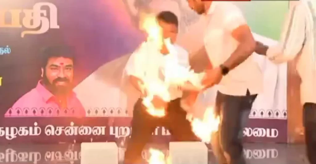നടൻ വിജയ്യുടെ പിറന്നാളാഘോഷത്തിനിടെ അപകടം; പൊള്ളലേറ്റ് കുട്ടിക്ക് ഗുരുതര പരുക്ക്