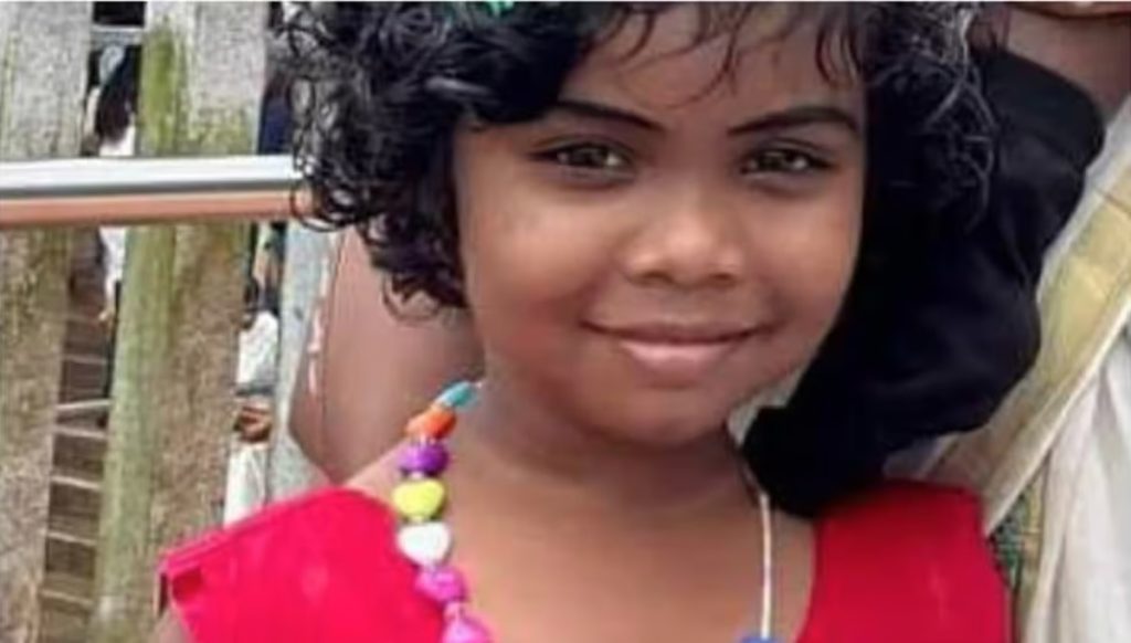 അഞ്ചു വയസുകാരി കുളത്തിൽ വീണ് മരിച്ച നിലയിൽ