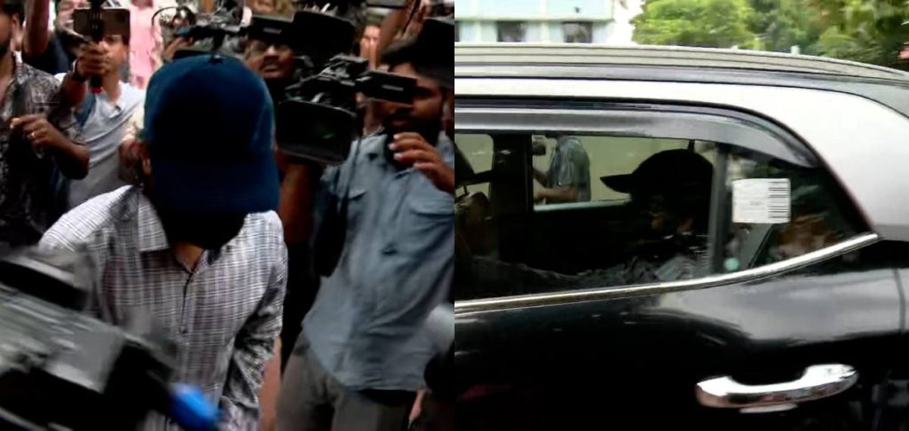 മരട് ലഹരിക്കേസിൽ ശ്രീനാഥ് ഭാസി ചോദ്യംചെയ്യലിന് ഹാജരായി