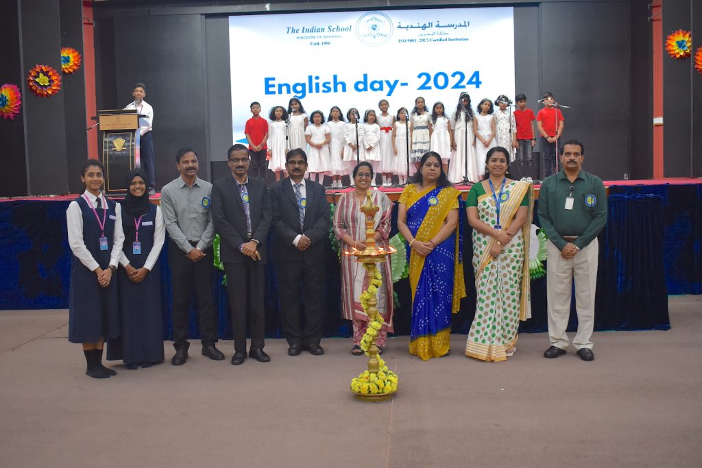 ഇന്ത്യൻ സ്കൂൾ ഇംഗ്ലീഷ് ഭാഷാ ദിനം ആഘോഷിച്ചു