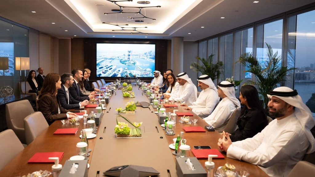 മോണ്ടിനെഗ്രോ പ്രധാനമന്ത്രി ബഹ്റൈൻ ഇ.ഡി.ബി. ആസ്ഥാനം സന്ദർശിച്ചു