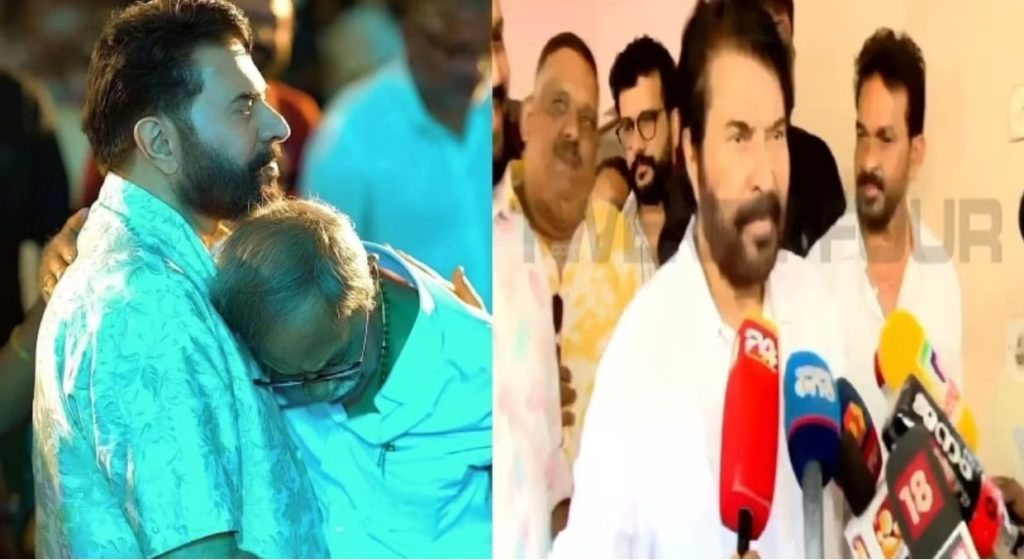 വിദേശത്തുനിന്ന് വന്നതിനു പിന്നാലെ മമ്മൂട്ടി എം.ടിയുടെ വീട്ടിലെത്തി