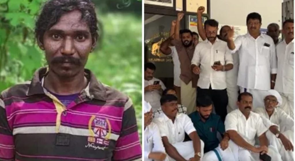 കാട്ടാന ആക്രമണത്തില് യുവാവ് മരിച്ചതില് പ്രതിഷേധം; നിലമ്പൂര് ഫോറസ്റ്റ് ഓഫീസ് അടിച്ചുതകര്ത്തു