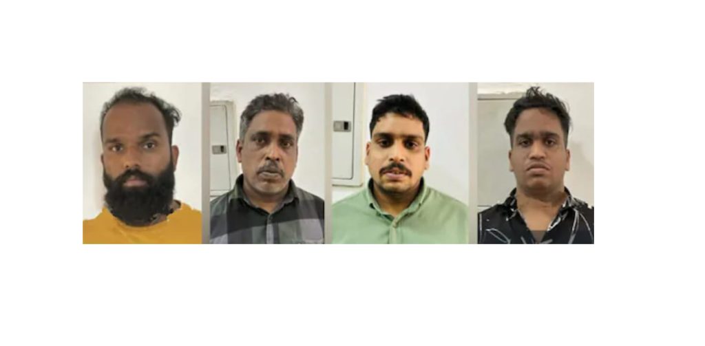 16 കാരനെ തട്ടിക്കൊണ്ടുപോയി ക്രൂര മർദനം: നാലുപേർ റിമാൻഡിൽ