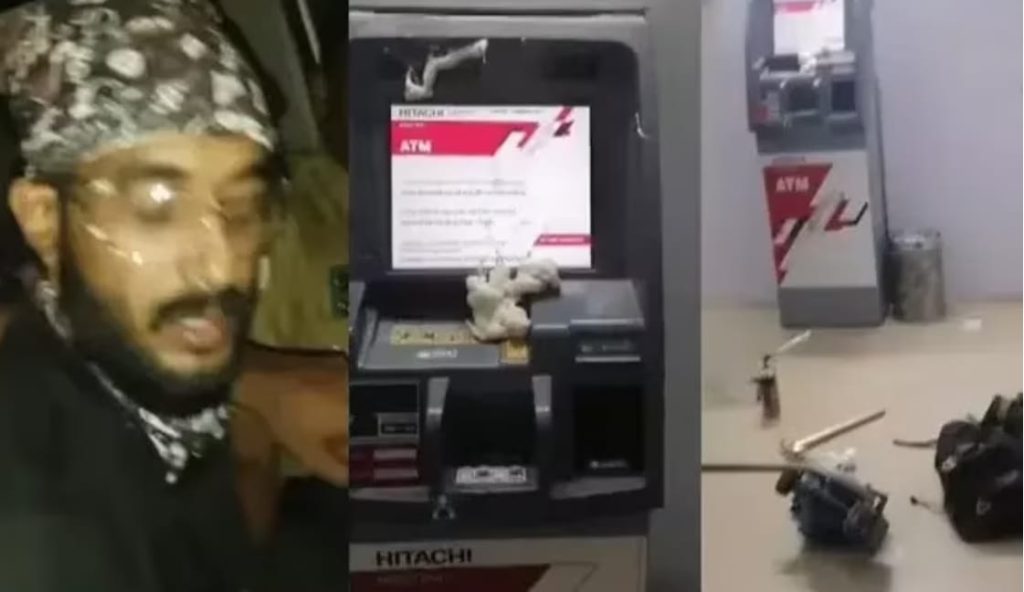 കോഴിക്കോട്ട് പുലര്ച്ചെ എ.ടി.എം. കവര്ച്ചാശ്രമം; യുവാവ് പിടിയില്