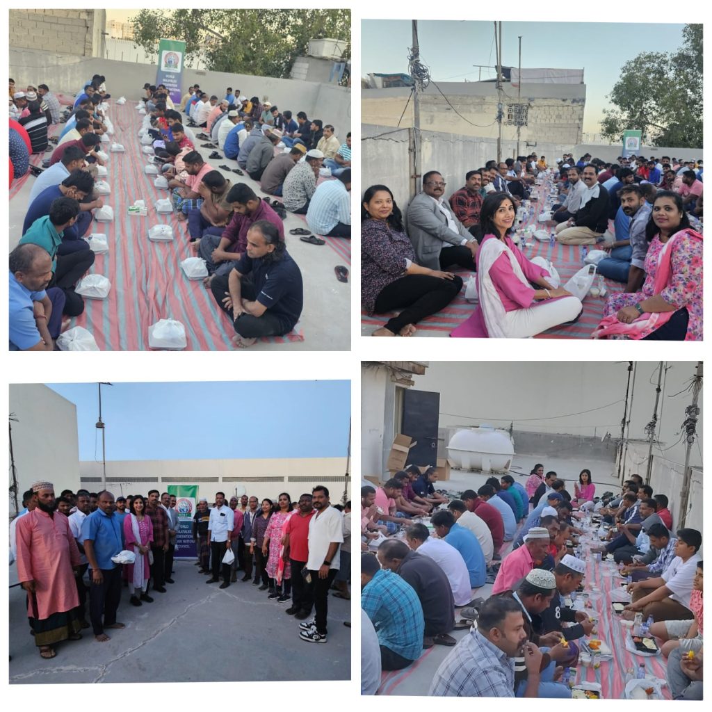 തൊഴിലാളികള്ക്കൊപ്പം വേൾഡ് മലയാളീ ഫെഡറേഷൻ ബഹ്റൈൻ നാഷണൽ കൗൺസിൽ ഇഫ്താര് സംഗമം നടത്തി