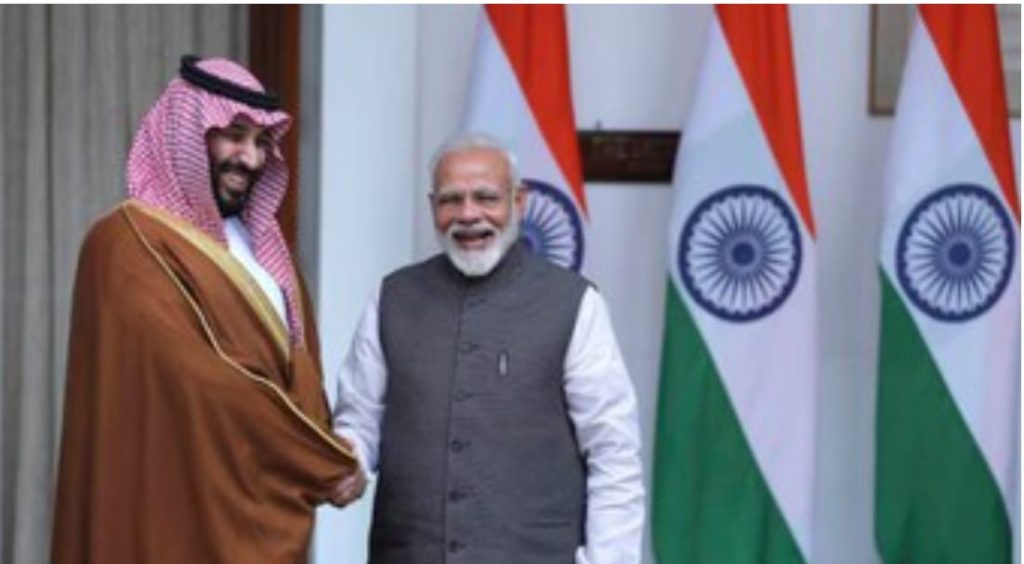 നരേന്ദ്ര മോദി ചൊവ്വാഴ്ച സൗദി സന്ദര്ശനത്തിനെത്തും