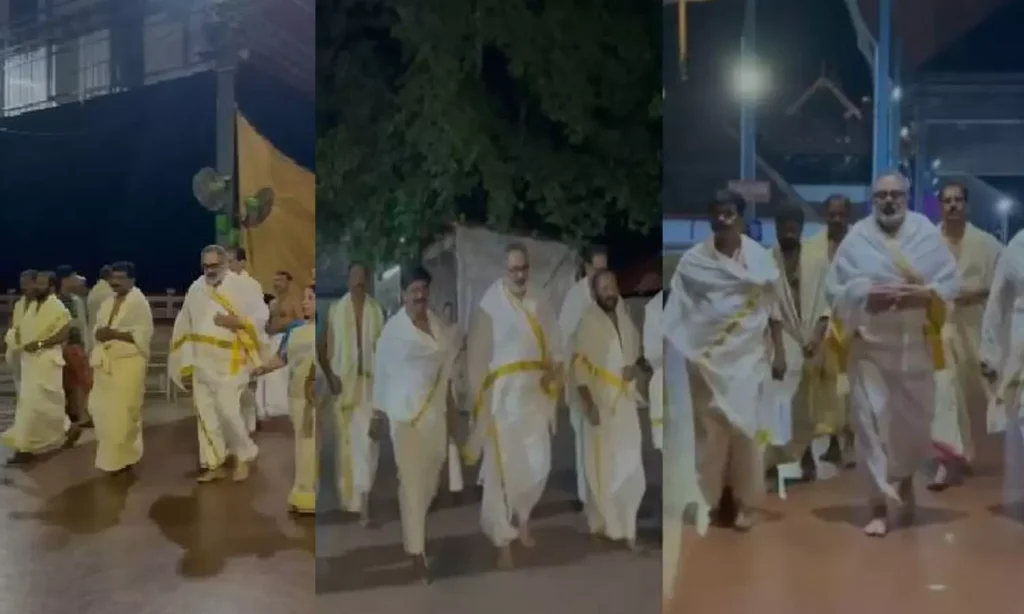 ഗുരുവായൂർ ക്ഷേത്രത്തിൽ റീൽസ് ചിത്രീകരണം; രാജീവ് ചന്ദ്രശേഖറിനെതിരെ പരാതി
