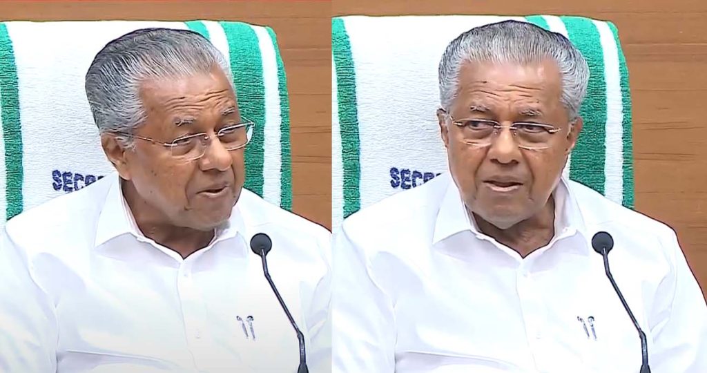 ‘അസംബന്ധം പറഞ്ഞുകൊണ്ടിരിക്കരുത്’; SFIO കേസുമായി ബന്ധപ്പെട്ട ചോദ്യത്തിൽ ക്ഷുഭിതനായി മുഖ്യമന്ത്രി
