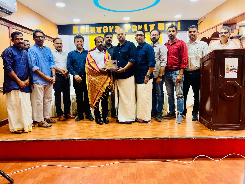 കെ . പി . എ സ്ഥാപകാംഗം കിഷോർ കുമാറിന് യാത്രയയപ്പു നൽകി