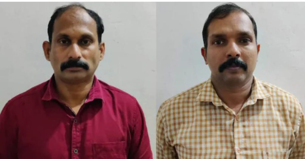 കോഴിക്കോട്ടെ അനാശാസ്യ കേന്ദ്രം നടത്തിപ്പുകാരായ പോലീസുകാര് പിടിയില്