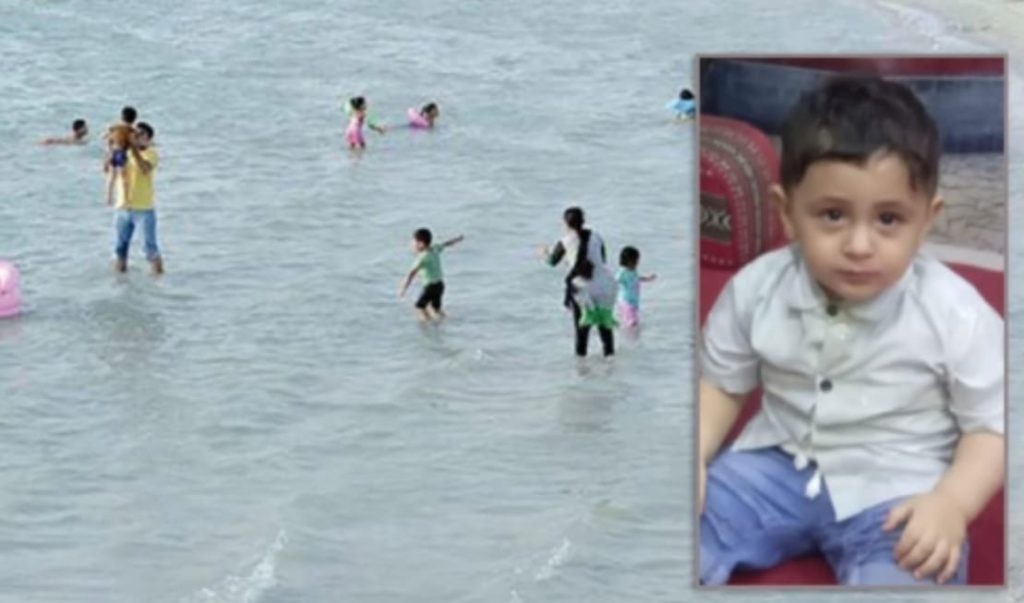 അല് ബുദയ്യ തീരത്ത് പിഞ്ചുകുഞ്ഞ് മുങ്ങിമരിച്ചു