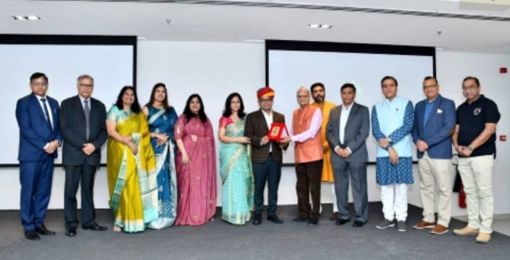 ഇന്ത്യൻ എംബസിയിലെ മുതിർന്ന ഉദ്യോഗസ്ഥൻ രവി ജയിനിന് ബഹ്റൈനിലെ രാജസ്ഥാനി സമൂഹം യാത്രയയപ്പ് നൽകി