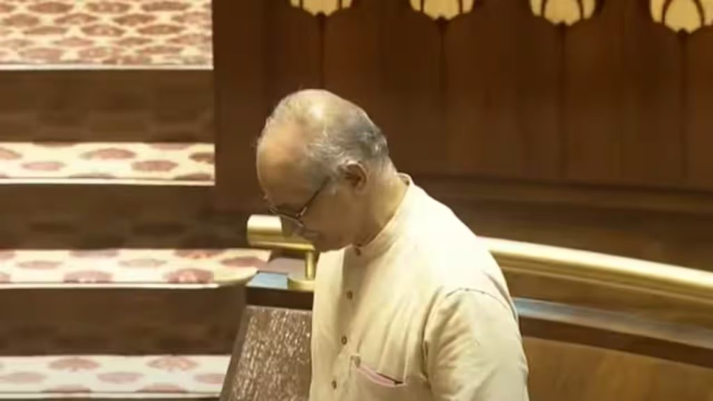 സി സദാനന്ദൻ രാജ്യസഭ എംപിയായി സത്യപ്രതിജ്ഞ ചെയ്തു, സത്യവാചകം ചൊല്ലിയത് മലയാളത്തിൽ