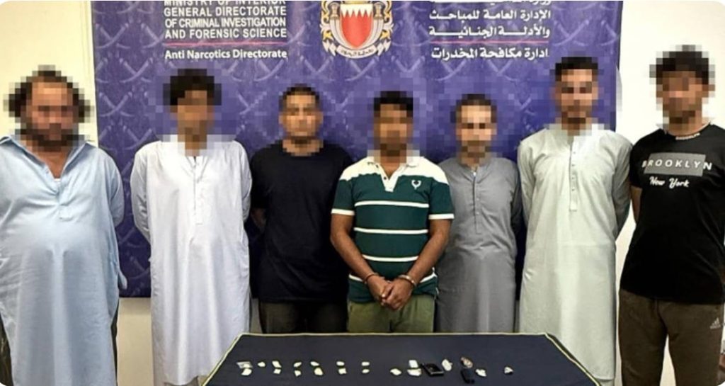 ബഹ്റൈനില് വന് മയക്കുമരുന്ന് വേട്ട; നിരവധി പേര് പിടിയില്