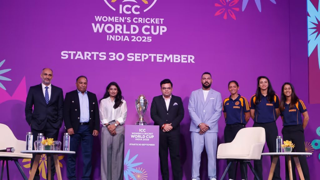 വനിതാ ഏകദിന ലോകകപ്പ് ട്രോഫി ടൂര് തിരുവനന്തപുരത്തേക്ക്? പര്യടനത്തന് മുംബൈയില് ഔദ്യോഗിക തുടക്കം