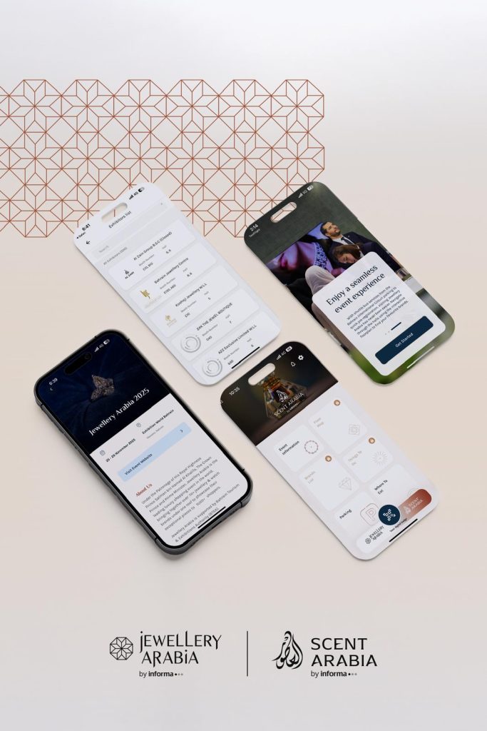 ജ്വല്ലറി അറേബ്യ- സെന്റ് അറേബ്യ നവംബര് 25ന് തുടങ്ങും; ഡിജിറ്റല് ആപ്പ് പുറത്തിറക്കി