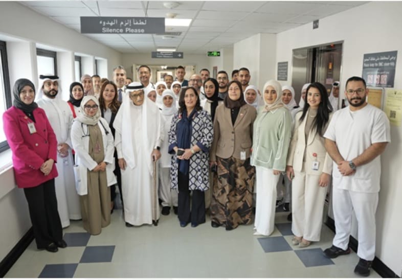 എസ്.സി.എച്ച്. ചെയര്മാന് സല്മാനിയ മെഡിക്കല് കോംപ്ലക്സിലെ കാര്ഡിയോളജി യൂണിറ്റ് സന്ദര്ശിച്ചു