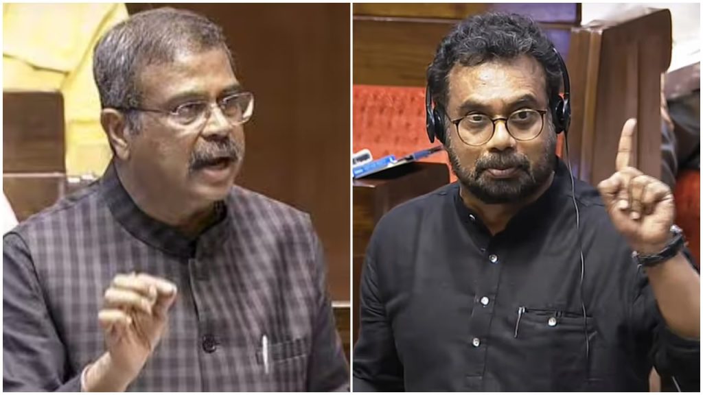 രാജ്യസഭയിൽ കേന്ദ്ര വിദ്യാഭ്യാസമന്ത്രിയുടെ വെളിപ്പെടുത്തൽ, ‘ജോൺ ബ്രിട്ടാസ് എംപിയാണ് പിഎം ശ്രീ പദ്ധതിയിൽ കേന്ദ്രത്തിനും സംസ്ഥാനത്തിനുമിടയിൽ പാലമായത്’