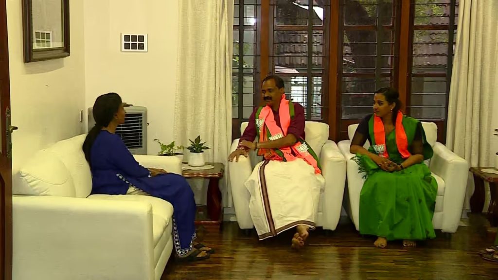 ശ്രീലേഖയെ അനുനയിപ്പിക്കാൻ വിവി രാജേഷ്, സത്യപ്രതിജ്ഞയ്ക്ക് പിന്നാലെ ഓടിയെത്തിയത് വീട്ടില്; പ്രധാന നേതാക്കളെ സന്ദർശിക്കുന്നു എന്ന് പ്രതികരണം