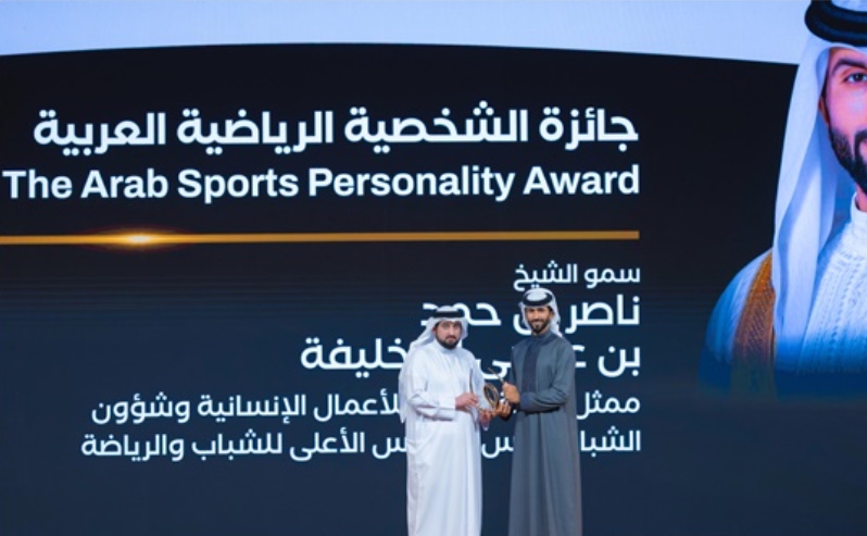 മുഹമ്മദ് ബിന് റാഷിദ് അല് മക്തൂം ഗ്ലോബല് സ്പോര്ട്സ് അവാര്ഡ് ഷെയ്ഖ് നാസര് ബിന് ഹമദിന്
