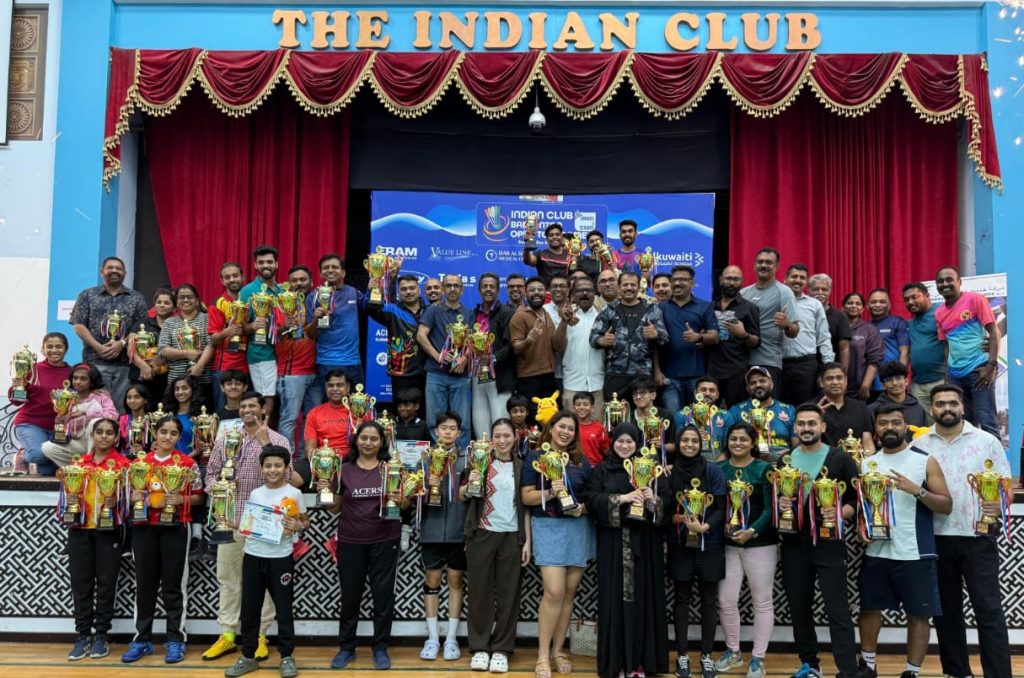 ഇന്ത്യന് ക്ലബ് ഓപ്പണ് ബാഡ്മിന്റണ് ടൂര്ണമെന്റ് സമാപിച്ചു