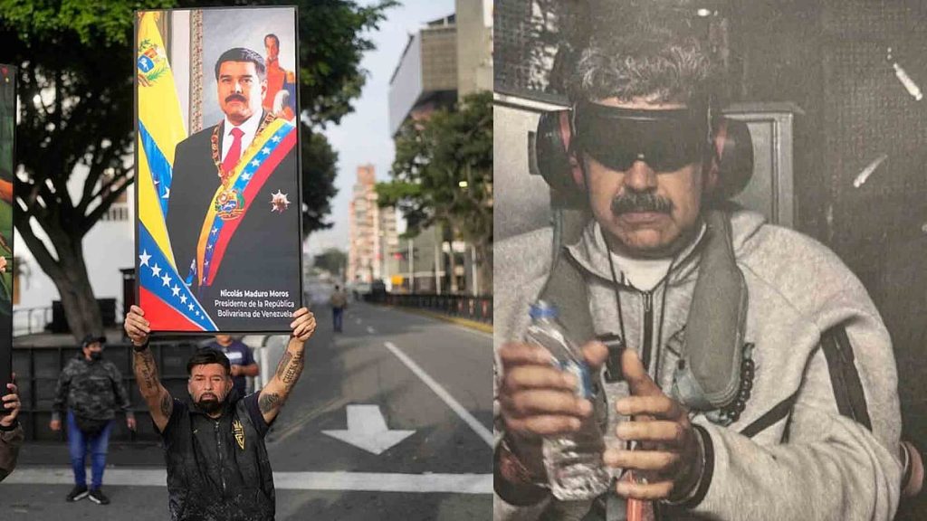 ‘വെനസ്വേല ഇനി അമേരിക്ക ഭരിക്കും’; മഡൂറോയെയും ഭാര്യയെയും ന്യൂയോര്ക്കിലെത്തിച്ചു; വിചാരണ നേരിടണമെന്ന് ട്രംപ്