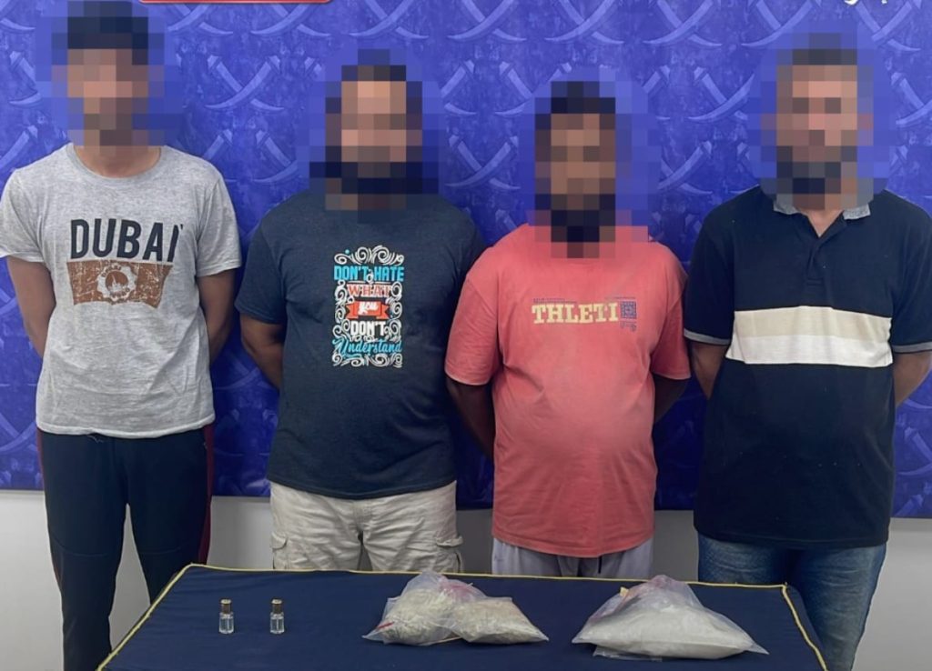 മയക്കുമരുന്ന് കൈവശം വെച്ച ഏഴു പേര് അറസ്റ്റില്